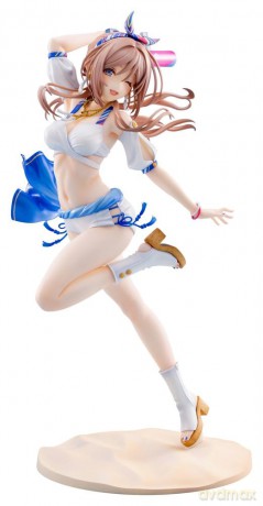 The Idolmaster Gakuen PVC Figure 1/7 Himesaki Rinami Kimi to Semi Blue Ver. 27 cm