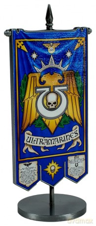 Warhammer 40,000 Desk Banner Ultramarines Chapter