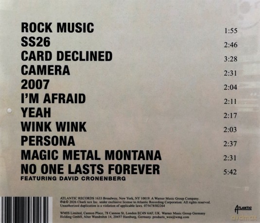 Charli Xcx: Music, Fashion, Film (Indies) [CD]