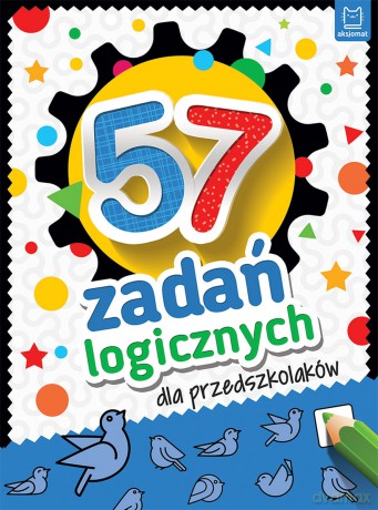 57 zadań logicznych dla przedszkolaków - Beata Karlik [KSIĄŻKA]