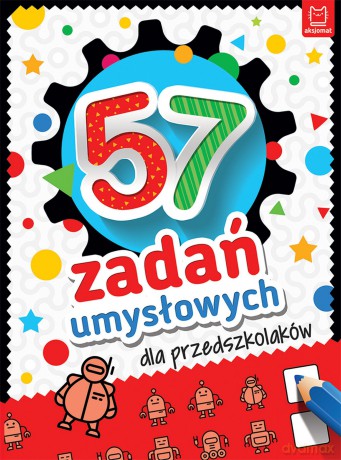 57 zadań umysłowych dla przedszkolaków - Beata Karlik [KSIĄŻKA]