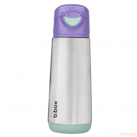 Butelka 500ml termiczna z ustnikiem sportowym Lilac Pop