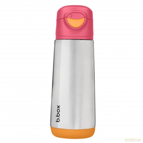 Butelka 500ml termiczna z ustnikiem sportowym Strawberry Shake
