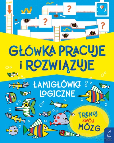 Główka pracuje i rozwiązuje. Łamigłówki logiczne - M. Victoria Williams, Mairi Mackinnon [KSIĄŻKA]