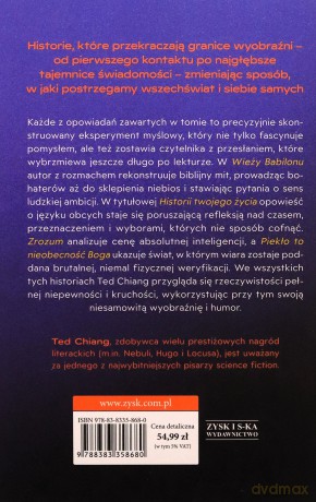 Historia twojego życia - Ted Chiang [KSIĄŻKA]
