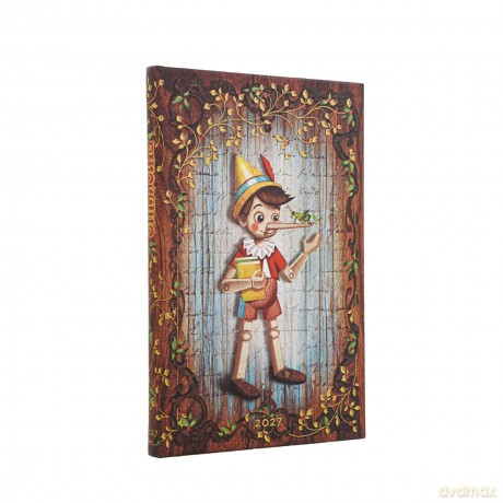 Kalendarz 2027 Carlo Collodi Pinocchio tygodniowy [KALENDARZ]