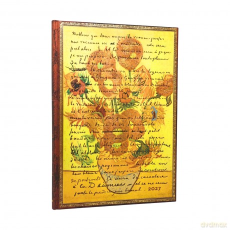 Kalendarz 2027 Van Gogh Sunflowers tygodniowy [KALENDARZ]