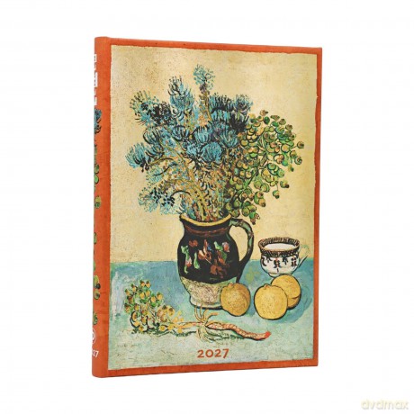 Kalendarz 2027 Van Gogh's Still Life tygodniowy [KALENDARZ]