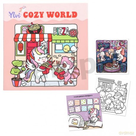 Kolorowanka Cozy World Ylvi 14449A