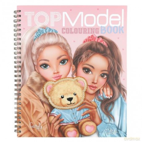 Kolorowanka Team Teddy Top Model z pluszową aplikacją Misia 13210A