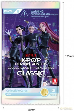 K-Pop Demon Hunters Classic Edition Gold Booster 1szt mix [FIGURKA]