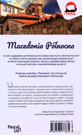 Macedonia Północna. Pascal Lajt - Aleksandra Zagórska-Chabros [KSIĄŻKA]