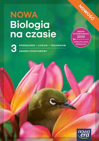 Nowa Biologia NOWA BIOLOGIA NA CZASIE podręcznik część 3 zakres podstawowy EDYCJA 2026 - Jolanta Holeczek [KSIĄŻKA]