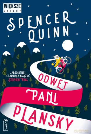 Odwet Pani Plansky. Większe litery - Spencer Quinn [KSIĄŻKA]