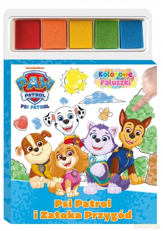 Psi Patrol i Zatoka Przygód. Psi Patrol. Kolorowe Paluszki [KSIĄŻKA]