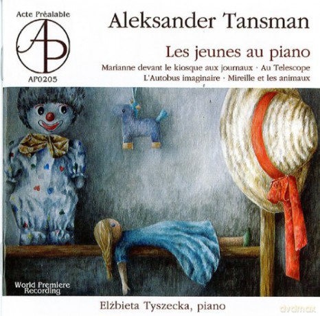 Tyszecka Elżbieta: Aleksander Tansman: Les Jeunes Au Piano [CD]