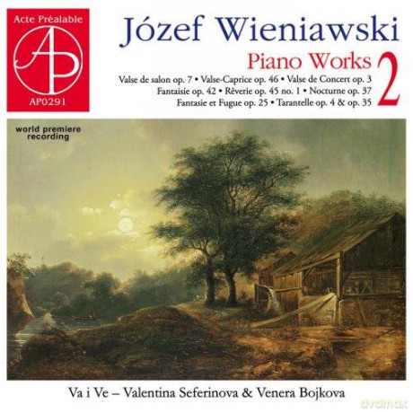 Va I Ve - Valentina Seferinova: Józef Wieniawski - Piano Works 2 [CD]