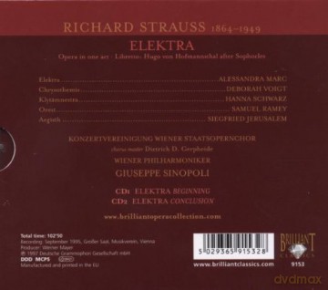 Wiener Staatsoper: Elektra [CD]
