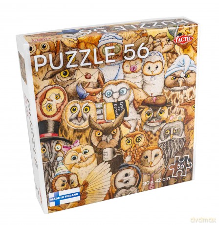 TACTIC 56 el. Owls 59248 [PUZZLE]