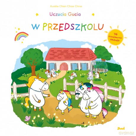 W przedszkolu. Uczucia Gucia - Aurelie Chien Chow Chine [KSIĄŻKA]