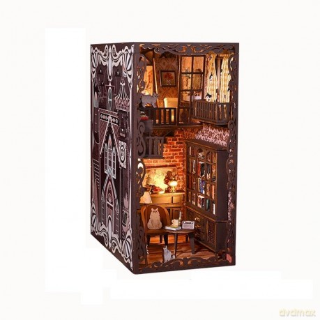 3D Kocia biblioteczka [PUZZLE]
