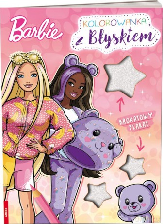 Barbie. Kolorowanka z błyskiem [KSIĄŻKA]