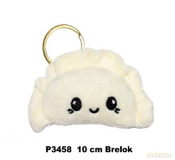 Brelok pieróg kremowy 10cm