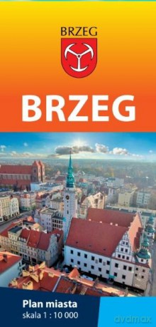 Brzeg - plan miasta 1:10 000