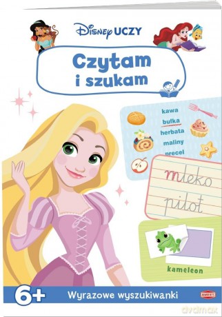 Disney uczy. Czytam i szukam [KSIĄŻKA]