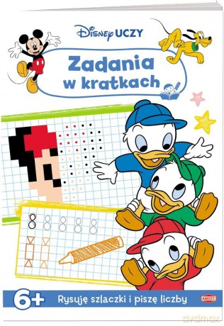 Disney uczy. Miki. Zadania w kratkach [KSIĄŻKA]