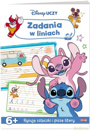 Disney uczy. Stitch. Zadania w liniach [KSIĄŻKA]
