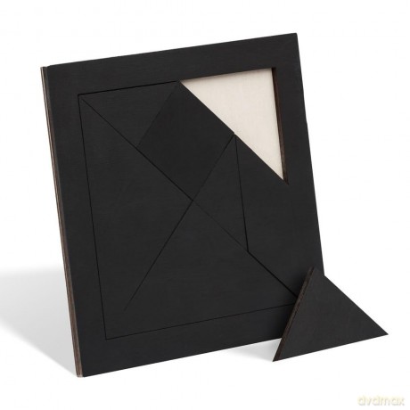 Drewniana łamigłówka Tangram [PUZZLE]