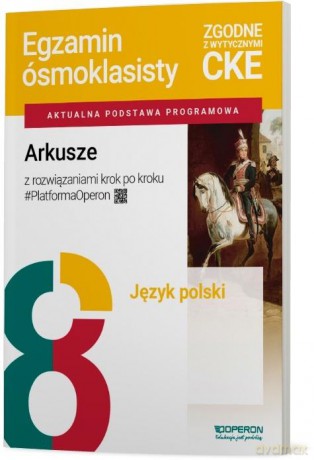 Egzamin ósmoklasisty 2027 Język polski Arkusze - Jolanta Eisner [KSIĄŻKA]