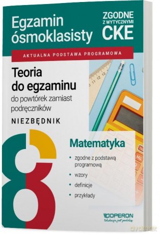 Egzamin ósmoklasisty 2027 Matematyka Niezbędnik - Kinga Gałązka [KSIĄŻKA]