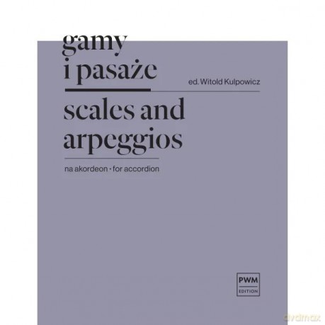 Gamy i pasaże na akordeon - Witold Kulpowicz [KSIĄŻKA]