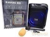 Głośnik Bluetooth z mikrofonem karaoke USB