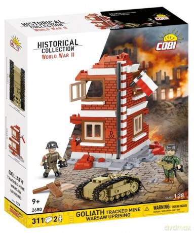Goliath Tracked Mine from Warsaw Uprising [KLOCKI]