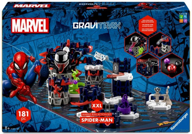 Gravitrax Zestaw Startowy Spiderman XXL