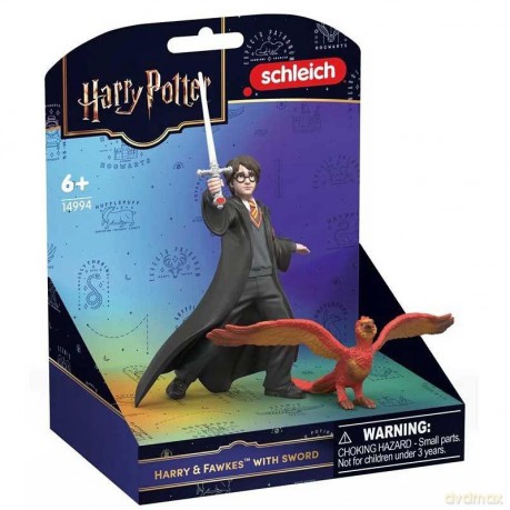 Harry i Fawkes z mieczem [FIGURKA]