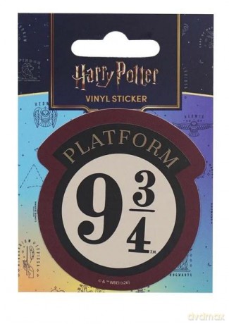 Harry Potter Naklejka Vinyl Peron i 3/4