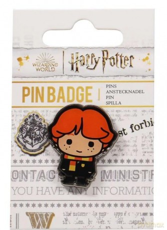 Harry Potter Przypinka metalowa Ron Weasley Kawaii