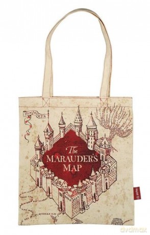 Harry Potter Torba bawełniana Mapa Huncwotów