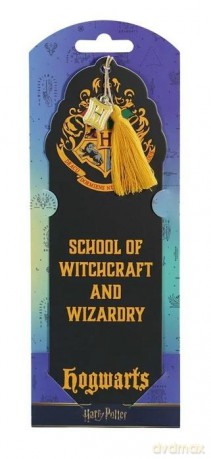 Harry Potter Zakładka z zawieszką - Hogwart