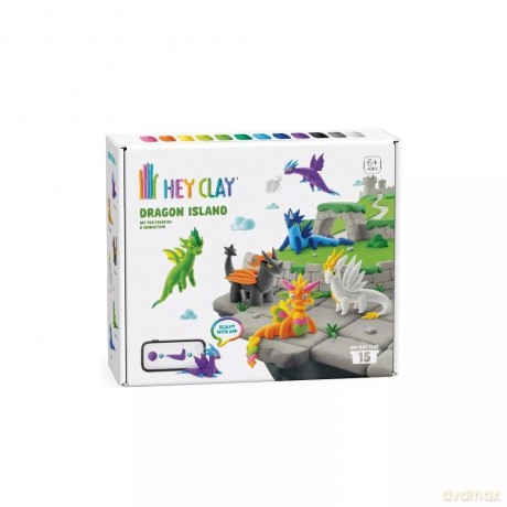 Hey Clay - Wyspa smoków + akcesoria