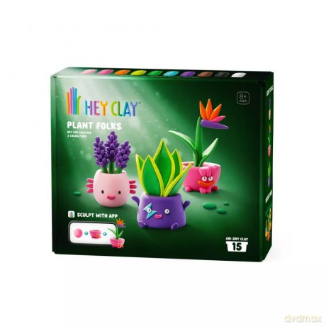 Hey Clay - Zielona ekipa + akcesoria