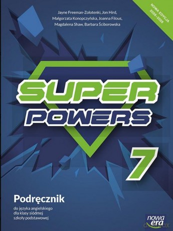 Język angielski SP 7 Super powers neon podręcznik 2026 [KSIĄŻKA]
