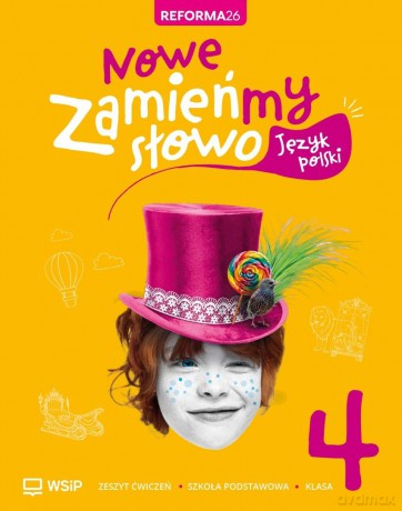 Język polski SP 4 Zamieńmy słowo ćwiczenia [KSIĄŻKA]