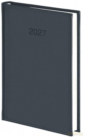 Kalendarz 2027 A4 dzienny Vivella grafit [KALENDARZ]
