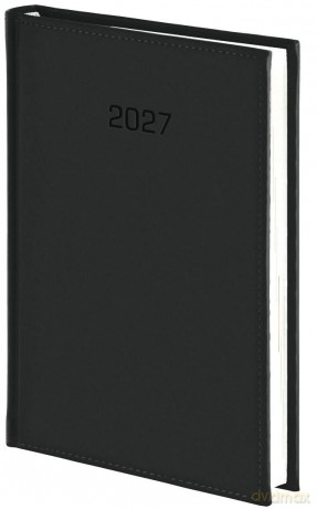 Kalendarz 2027 B5 dzienny Vivella czarny [KALENDARZ]