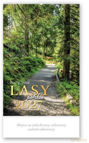 Kalendarz 2027 reklamowy Lasy polskie [KALENDARZ]